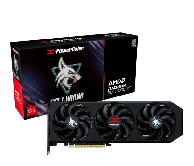 PowerColor Radeon RX 9060 XT Hellhound 16GB GDDR6 - 1339818 - zdjęcie